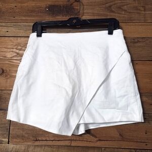 NWT Windsor Ivory Wrap Front Skort Skirt Style Lined Casual Summer Women